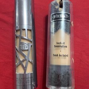 High end foundation bundle UD and KVD full size